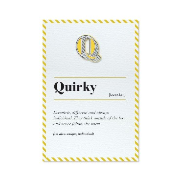 Pin Q / Quirky